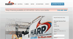 Desktop Screenshot of getharp.com